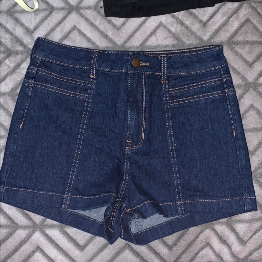 Lottie Moss Jean Shorts high waist